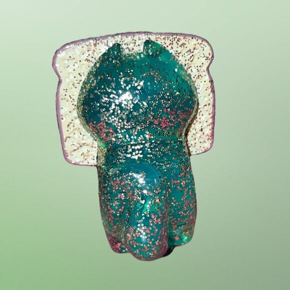 2019 Lost Kitties Easter Glitter Sparkle Eggs Loafy Figure NEW B14 - Picture 4 of 4